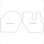 Isuzu NPR Manual Car Mats